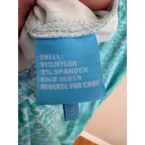 J.McLaughlin Catalina Cloth Carla Maxi Dress Blue Green Leopard Print Size XL - Picture 8 of 12